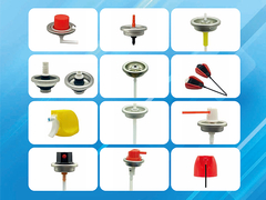 Valvola aerosol futura, attuatore aerosol, tappo aerosol