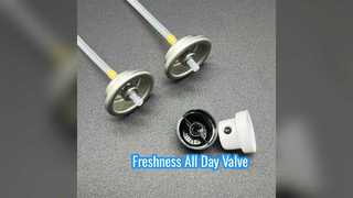 Valvola spray deodorante a lunga durata