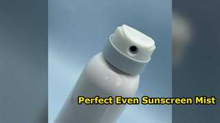 Valvola spray per protezione solare ad alte prestazioni per una copertura uniforme