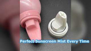 Next Gen Sunscreen Valve for Perfect Even Mist Coverage