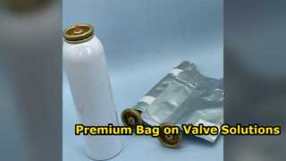 Sistemi Bag-on-Valve personalizzati di alta qualità per imballaggi aerosol in alluminio