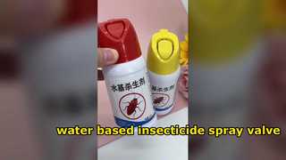 valvola spray insetticida a base d'acqua