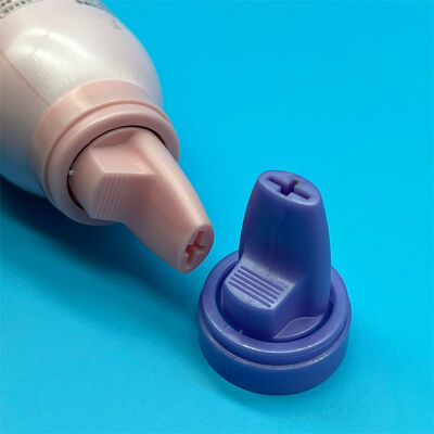 comprare Erogatore di mousse per capelli aerosol a prova di bambino certificato per famiglie con attuatore a pressione e rotazione e sigillo antimanomissione fabbricazione online