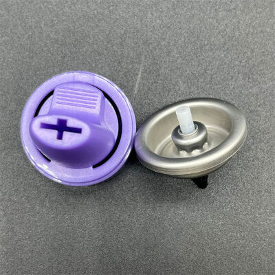 comprare 1 Inch Hair Mousse Aerosol Valve With Actuator For Conditioning Foam Mousse fabbricazione online