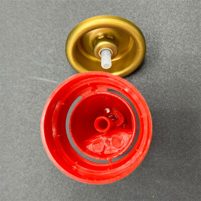 comprare Nozzolo di distribuzione di mousse per capelli girevole a 360 gradi sicuro per viaggiatori e in movimento con tappo di blocco a prova di perdite fabbricazione online