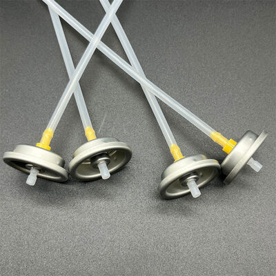 comprare Valvola spray aerosol per shampoo secco Valvola da un pollice per nebbia di polvere che assorbe olio fabbricazione online