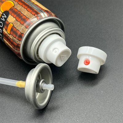 comprare Valvola aerosol avanzata con controllo dello spruzzo per applicazioni di shampoo secco fabbricazione online