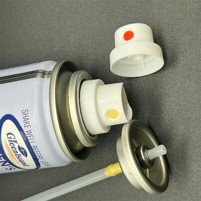 comprare Valvola spray per shampoo secco con design anti-intasamento per formulazioni a base di talco fabbricazione online