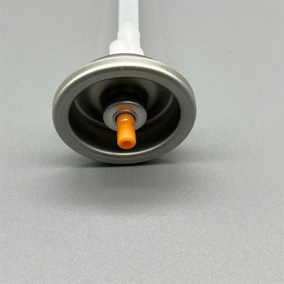 comprare Premium 360-Degree Aerosol Valve with Ergonomic Actuator for Industrial Lubricants and Cleaning Agents with Consistent Mist and Leak-Proof Performance fabbricazione online