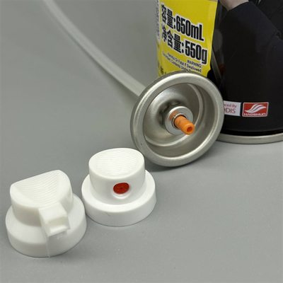 comprare Valvola spray aerosol con spazzola per prodotti per la pulizia auto in schiuma fabbricazione online