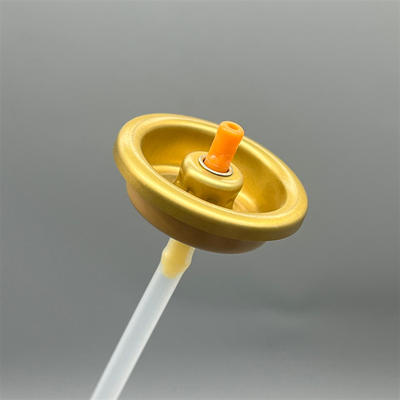 comprare High Quality 1 Inch Aerosol Valve for Body Deodorant Spray Aerosol Can Valve and Aerosol Actuator fabbricazione online