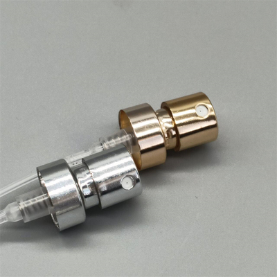 comprare Pompa spray per profumo personalizzabile per profumieri di boutique con design inciso con logo fabbricazione online