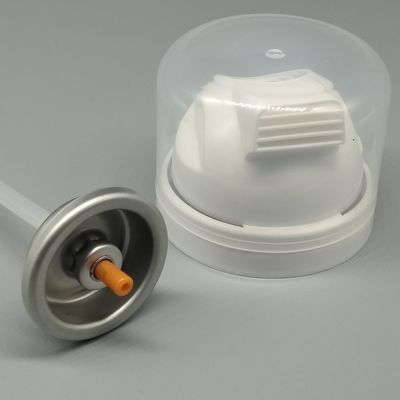 comprare Valvola aerosol schiuma da barba da uomo per barberia e viaggio con attuatore a schiuma liscia fabbricazione online