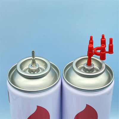 comprare Valvola aerosol universale per ricarica accendini a gas butano, valvola di ricarica multiuso per torce fabbricazione online