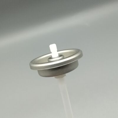 comprare Valvola aerosol per le applicazioni in lattina più pulita Valvola di distribuzione di precisione per l'uso di pulizia industriale fabbricazione online