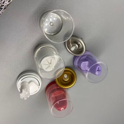 comprare Valvola aerosol in alluminio invertita professionale per la distribuzione a 360° di musuette per capelli con design resistente alla corrosione e pronto per la valvola fabbricazione online