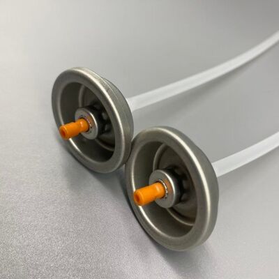comprare Valvola di spruzzatura aerosol per colla per capelli con uscita di spruzzo costante, ugello anti-intasamento e costruzione resistente ai prodotti chimici fabbricazione online