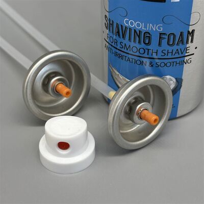 comprare Valvola per schiuma da barba aerosol ad alte prestazioni con sistema di aerazione per una schiuma ricca, tenuta a prova di perdite e erogazione a 360° fabbricazione online