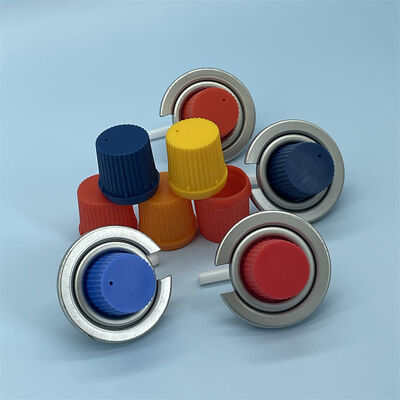 comprare Valvola per fornello a gas butano aerosol con controllo di flusso di precisione per campeggio portatile fabbricazione online