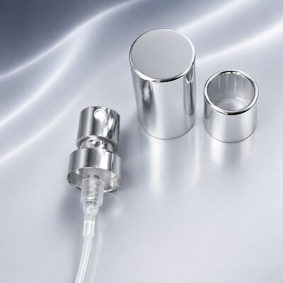 comprare Pompa per profumi placcata in argento a prova di perdite con tecnologia di microfina nebbia per profumi di lusso fabbricazione online