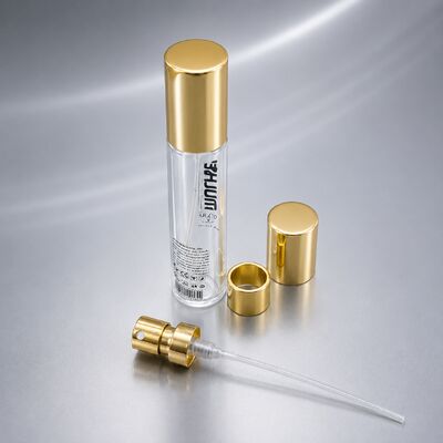 comprare Pompa per profumi in alluminio da 21 mm con design resistente alle perdite per imballaggi di profumi raffinati fabbricazione online