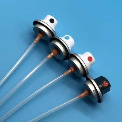 Valvola di spruzzo di vernice maschile di precisione con attuatore - strumento professionale per la verniciatura controllata