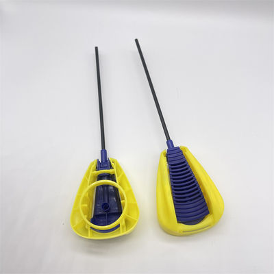 Capo di ugello pieghevole sanitario di grado medico per dispositivi diagnostici e porte sensori con compatibilità Luer Lock