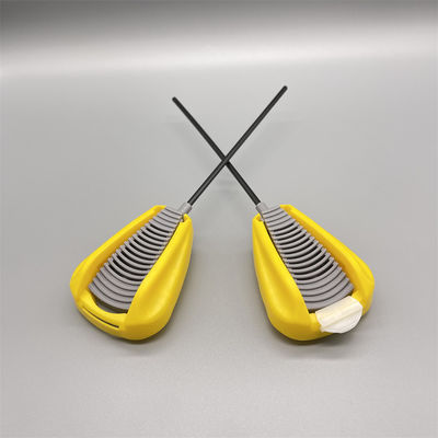 Attuatore di spruzzo con grilletto ripiegabile per aerosol per applicazioni di erogazione controllata