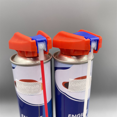 Cappuccio aerosol versatile a due vie per la manutenzione e la lubrificazione delle automobili