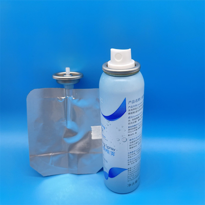 Busta ad alte prestazioni su valvola per lattine di aerosol + distribuzione affidabile + materiali durevoli
