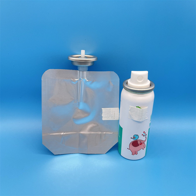 Bag-on-valve ad alte prestazioni con tazza di montaggio in latta