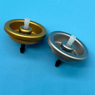 Dispensatore di aerosol in alluminio sostenibile per prodotti premium per capelli