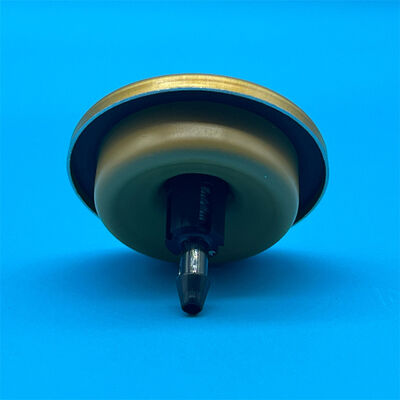 Dispensatore di mousse per capelli aerosol di lusso per la vendita al dettaglio di fascia alta con un design metallizzato elegante.