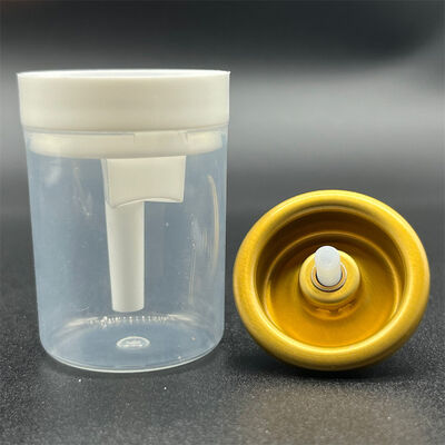 Valvola applicatore ergonomica per mousse per capelli per parrucchieri professionisti, con controllo superiore della nebulizzazione e design a prova di perdite