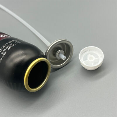 Valvola aerosol deodorante in alluminio da un pollice per il controllo degli odori a lungo termine e spray per il corpo