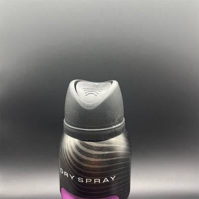 Valvola aerosol con ugello a nebulizzazione ampia e delicata, tenuta stagna e funzionamento a 360 gradi per spray deodorante