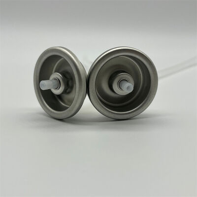 Valvola di spruzzo per il corpo di deodorante con ugello di nebbia ampia e delicata sigillo anti-fuga e funzionamento a 360 gradi per la cura personale