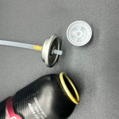 Attuatore di valvole aerosol a spruzzo per il corpo premium con design a montaggio a scarico e distribuzione di nebbia fine ad angolo ampio