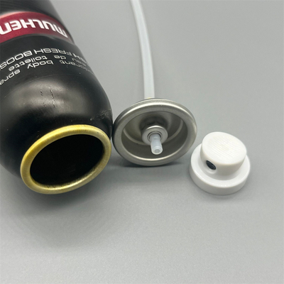 Valvola di alluminio per spray di deodorante di alta qualità - Ideale per prodotti per la cura personale - Specificità: Piccole dimensioni