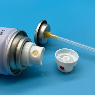 Valvola aerosol per shampoo secco di precisione con erogatore a nebulizzazione ultra-fine per prestazioni senza residui e funzionamento a 360°