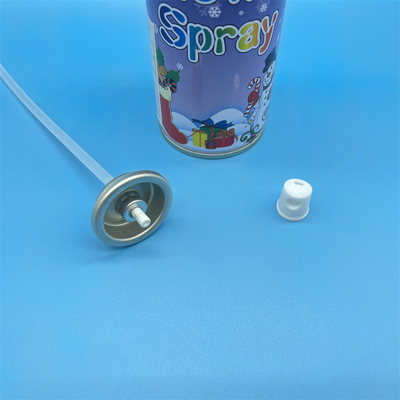 Valvola aerosol ecocompatibile per fogli di latta/alluminio