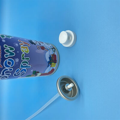 Valvola a spruzzo di neve ad alta capacità con sigillo anti-intasamento per prodotti di decorazione stagionale