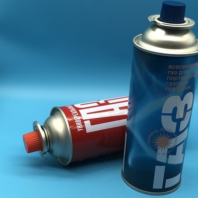 Cisterna di riempimento di gas di butano per cucina portatile cilindro di gas pesante da 450 g per avventure all'aperto