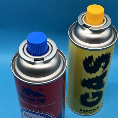 La scatola di latta di gas butanico di prima qualità per torce e stufe.