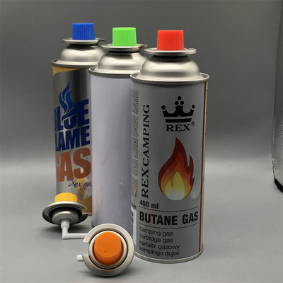 Cisterna portatile di gas butano vuoto per cucinare all'aperto