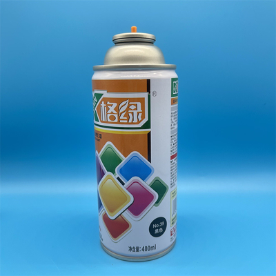 Valvola di spruzzo aerosol maschile regolabile per la distribuzione di vernice fine e uniforme