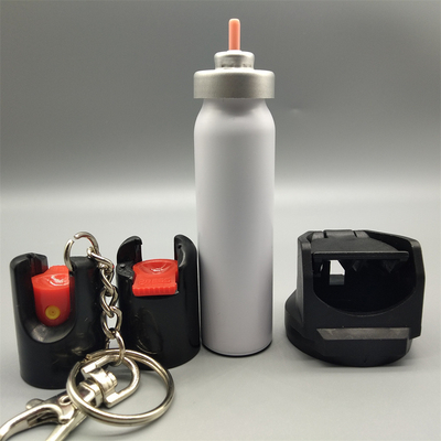 Attuatore per valvola spray al peperoncino compatto e discreto da 20 mm per autodifesa, da portare con sé quotidianamente, con tecnologia Silent Lock