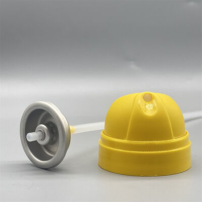 Valvola spray per deodorante per formule di deodoranti a base alcolica e acquosa