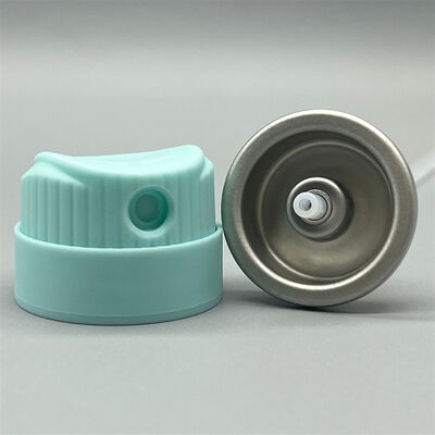 Valvola aerosol ad alte prestazioni con attuatore per bottiglie di spray per la protezione solare