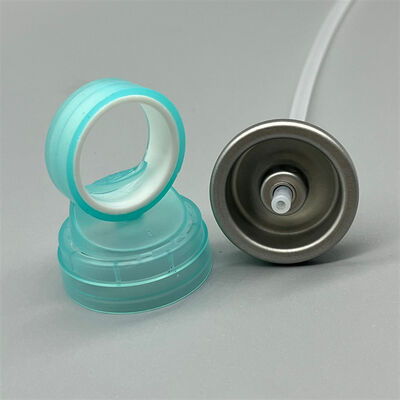 Tappo spray a 360° e valvola aerosol per spray solare